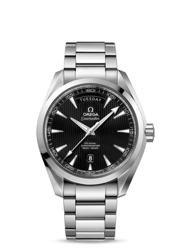 Omega Seamaster Aqua Terra 150m Co-Axial 41.5 Day-Date Stainless Steel / Black